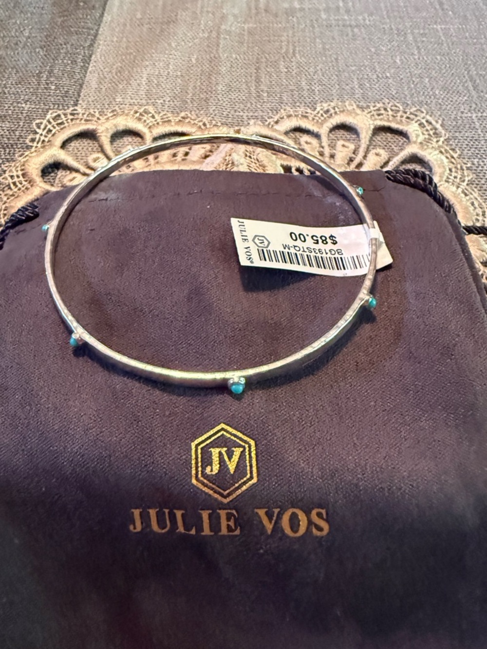Julie Vos Turquouse Bangle